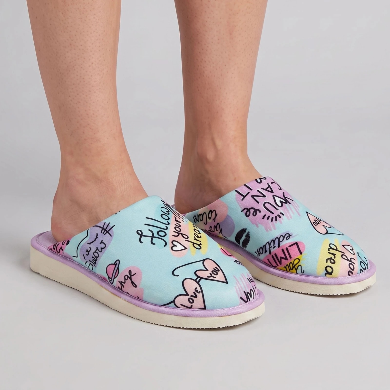CHINELA CLASICA ESTAMPADA MUJER