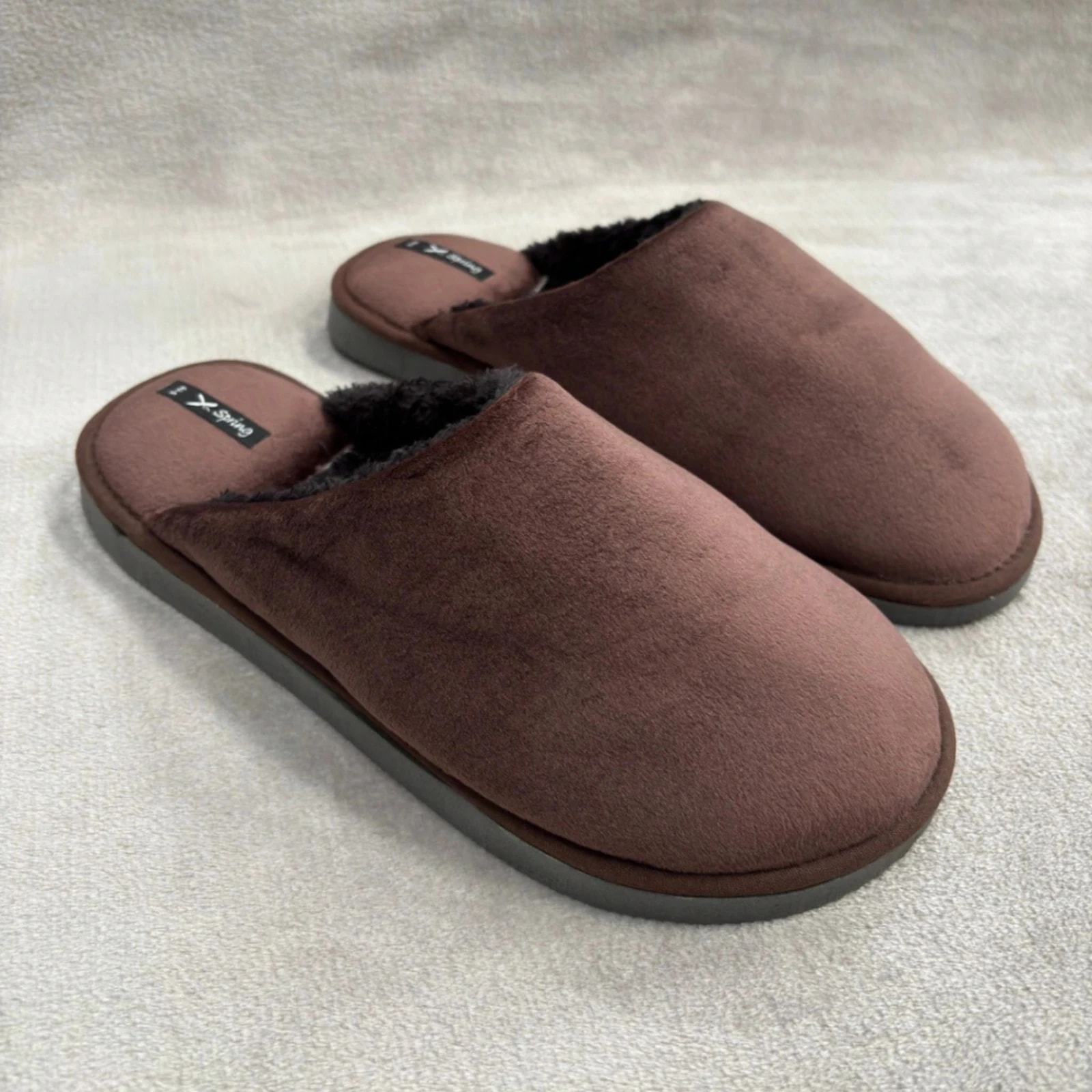 CHINELA CON PIEL PLUSH HOMBRE