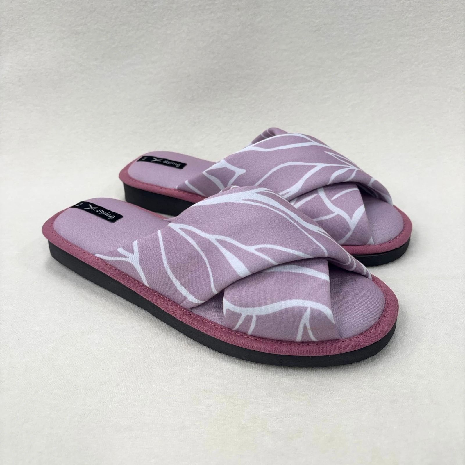 CHINELA CRUZADA ESTAMPADA MUJER