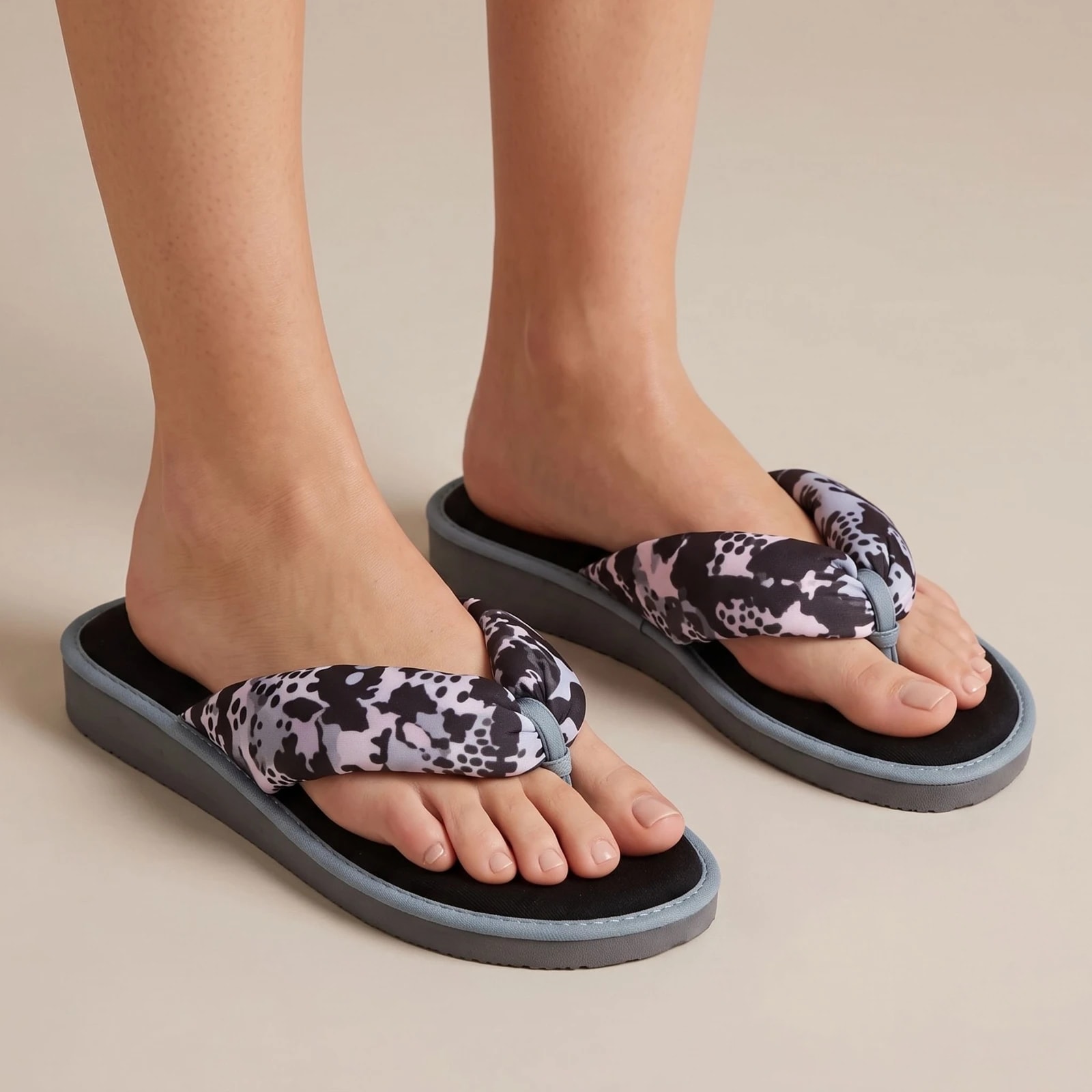 CHINELA OJOTA ESTAMPADA